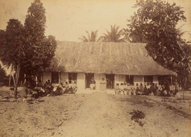 Mission House Arorai. From the album: Views in the Pacific Islands
