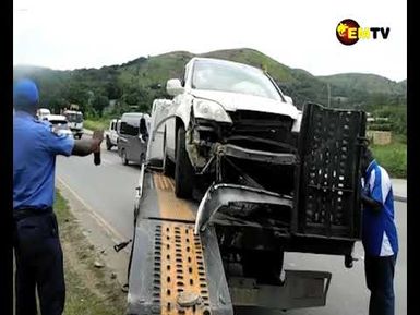 FREEWAY CAR ACCIDENT