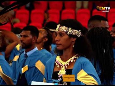 UPNG 70th Graduation Begins with 184 Graduates from School of Natural and Physical Sciences