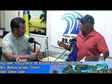 Talk show with Sinesio Sandei 11/2/2022