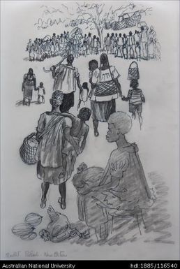 Market - Rabaul, New Britain