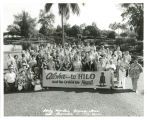 Group photo of RMFU tour group in Hilo, Hawaii, December 11, 1973