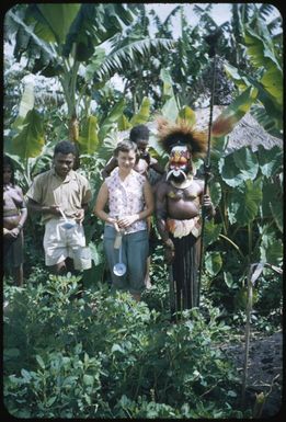 On field work : Minj Station, Wahgi Valley, Papua New Guinea, 1954 / Terence and Margaret Spencer