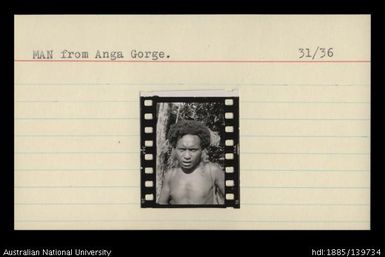 Man from Anga Gorge