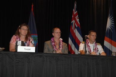 [Assignment: 48-DPA-09-30-08_SOI_K_Isl_Conf_Final] Final day of Insular Areas Health Summit [("The Future of Health Care in the Insular Areas: A Leaders Summit") at the Marriott Hotel in] Honolulu, Hawaii, where Interior Secretary Dirk Kempthorne [joined senior federal health officials and leaders of the U.S. territories and freely associated states to discuss strategies and initiatives for advancing health care in those communinties [48-DPA-09-30-08_SOI_K_Isl_Conf_Final_DOI_0851.JPG]