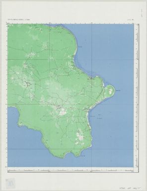 Carte de la Nouvelle Caledonie 150 000: Lifou No 4 (SE)