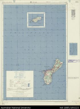 Mariana Islands, Guam, Series: W543, Sheet ND 55-9, 1957, 1:250 000
