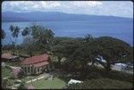 Overhead view of Wainoni Bay Parish Church, Makira