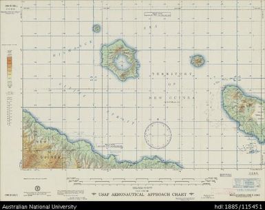 Papua New Guinea, New Guinea, Malasanga, Aeronautical Approach Chart Series, Sheet 988 B-III-G, 1957, 1:250 000