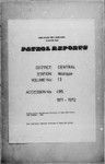 Patrol Reports. Central District, Woitape, 1971-1972