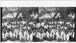 School children - 18 nationalities and racial status are represented. This gives some idea of the Polygat population of the Islands. Honolulu, Hawaii