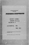 Patrol Reports. Chimbu District, Kerowagi, 1969 - 1970