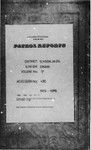 Patrol Reports. Southern Highlands District, Erave, 1972 - 1973