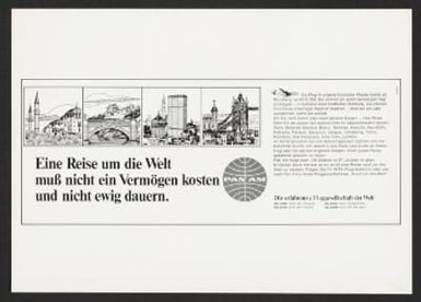 Eine Reise um die Welt muß nicht ein Vermögen kosten und nicht ewig dauern.