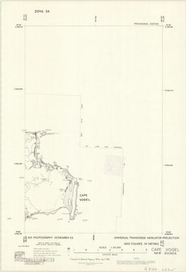 [New Guinea, scale 1:63,360] (Cape Vogel)