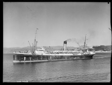 Ship Themistocles, Wellington Harbour