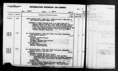 1940 Census Enumeration District Descriptions - Hawaii - Hawaii County - ED 1-55, ED 1-56, ED 1-57