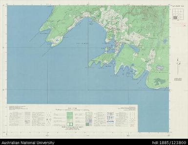 Vanuatu, Efate, Ile Efate S.O. (South-west), Sheet SW, 1960, 1:50 000