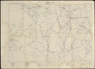 Australian aeronautical map (Sheet F7)