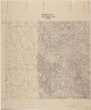 [Admiralty Islands 1:20,000 field sheet] (Bundralis field sheet 3)
