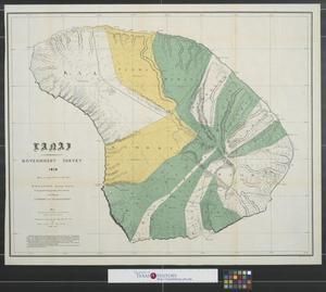 Lanai : Government Survey, 1878.