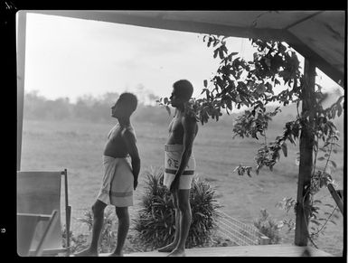 Qantas Empire Airways, mess, local employees, Papua New Guinea