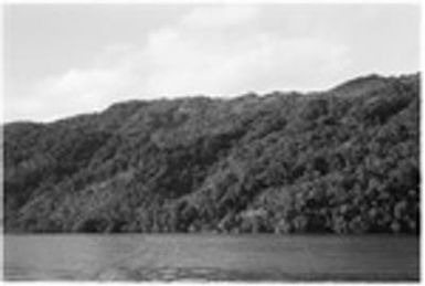 East Kwaio coast of Malaita, probably taken inside of Sinalagu Harbour