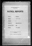 Patrol Reports. Western District, Ningerum, 1965 - 1966