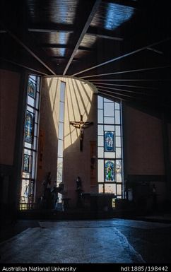 Fiji - Lomary - Our Lady of Assumption Church - interior