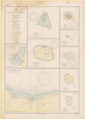 Islands and anchorages in Cook Islands, South Pacific Ocean / Hydrographic Office, U.S. Navy