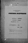 Patrol Reports. Morobe District, Kaiapit, 1961 - 1962