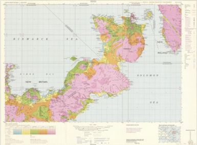 Papua New Guinea 1:500 000 cross-country movement (Sheet PNG  14)