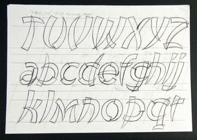 Churchward Chinajap Normal Italic Sketch