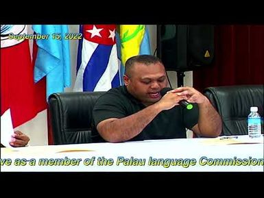 The Senate Committee on Community Culture Youth and SportsAffairs Confirmation Hearing w/ Mr. Thomas