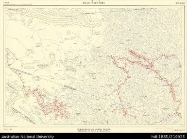 Papua New Guinea, Wabag, Road Inventory Series, Sheet 11, 1:250 000, 1967