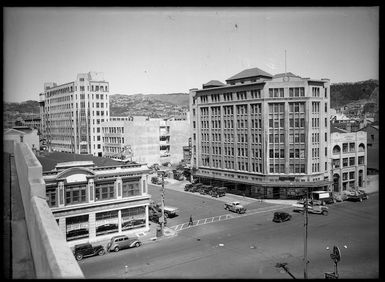 Intersection of Taranaki and Wakefield Streets, Wellington