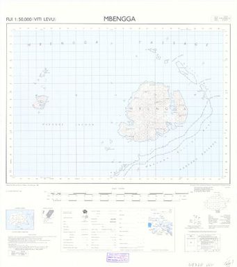 Fiji 1:50,000: Mbengga (Sheet Viti Levu 22)