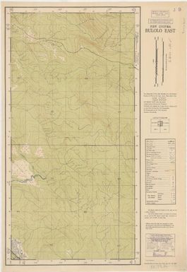 New Guinea 1:25,000 series (Bulolo East)