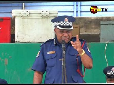 POLICE OFFICER CHALLENGED
