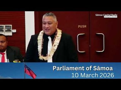 Aloā’ia nei le fa’amāvaega ‘a le Sui Faipule ‘o le Itūmālō Vaimauga 3 Tai’oali’iseu Fiti ‘Aimaasu