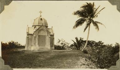 Memorial chapel and tomb of Bishop Julien Vidal, Cawaci, Ovalau, 1928