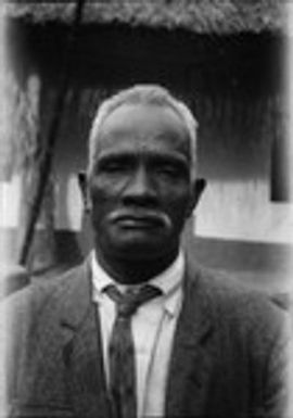 Portrait of Rev. Huadiane, Lifou island