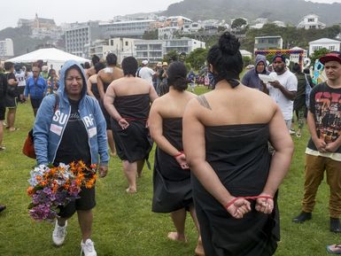 Oceania Interrupted protest for West Papua