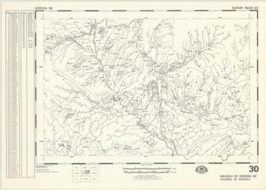 Milinch of ... : fourmil of ... (30 - Fourmil of Karimui - Milinch of Goroka NE)