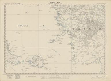 Australian aeronautical map (Sheet A2)