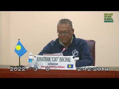 2ND DAY OF 5TH SPECIAL SESSION