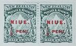 Stamps: New Zealand - Niue Half Penny