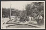 Colonel JK Murray speaking at unveiling of memorial plaque, Remembrance Day, Ela Beach, Port Moresby, 11 Nov 1951