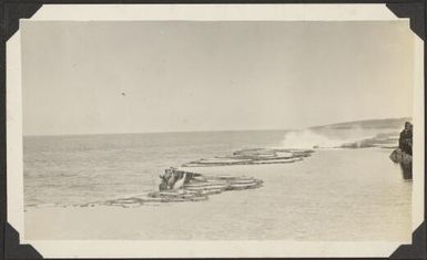 Blowholes and raised coral, Tongatabu, Tonga, 1929, 5 / C.M. Yonge