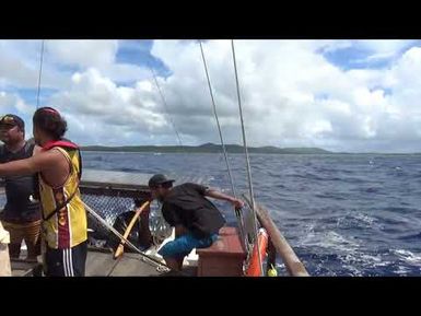 Sailing on Okeanos Yap, 2019